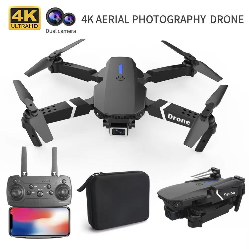 Rc Helicopter Nitro - طائرة بدون طيار احترافية E88 4k
