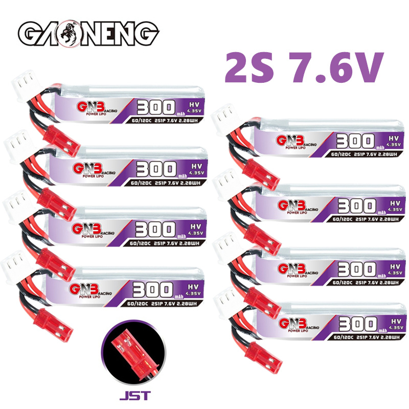 Rc Helicopter Battery - GAONENG GNB 2S 7.6 فولت 300