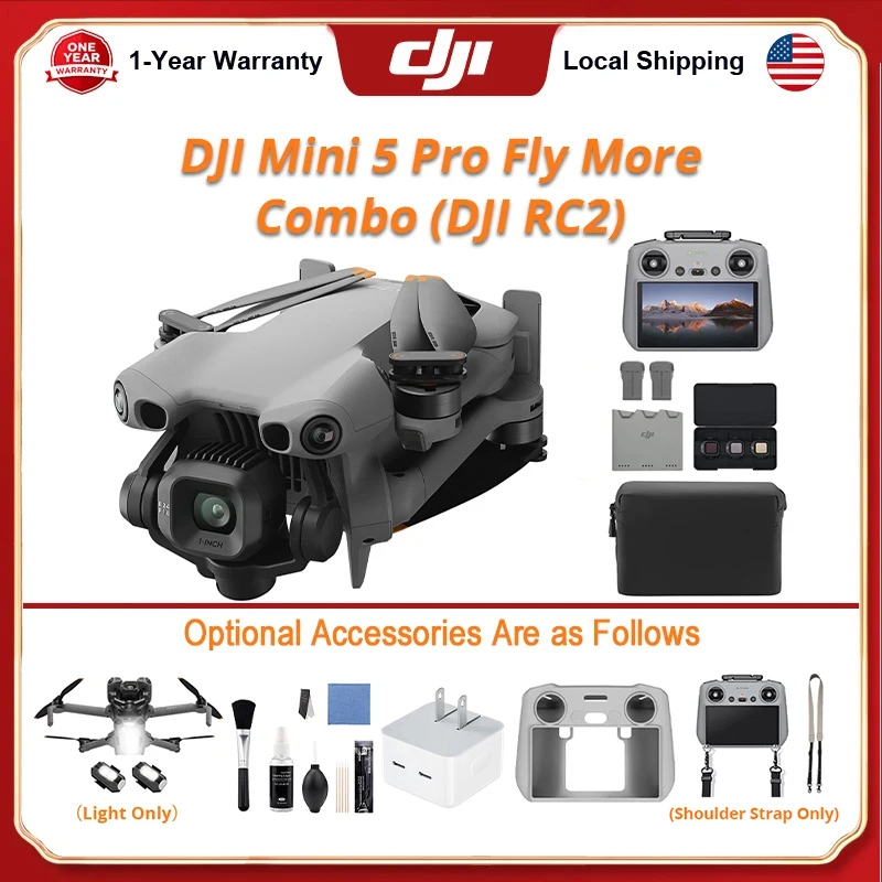 طقم طائرات DJI Mini 5 Pro Fly  - مراجعة Rc Helicopter Tool Kit وسعره